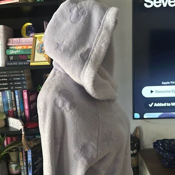 Disney Size small Purple and white hooded sleep dress lounge dress - Picture 5 of 6